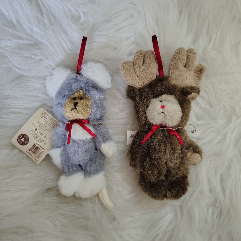 Boyds H.B.'s Heirloom Series Mouserella Teddy&Mooselkins Teddy Plush Orna